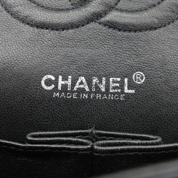 Chanel Small Classic Flap Quilted Caviar Leather Shoulder Bag Black - Picture 15 of 15